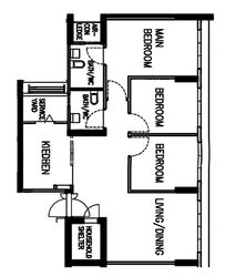 Blk 605D Tampines Greenridges (Tampines), HDB 4 Rooms #570643381